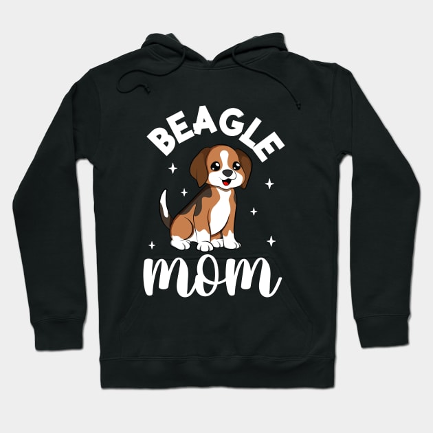 Beagle Mom - Beagle Hoodie by Modern Medieval Design